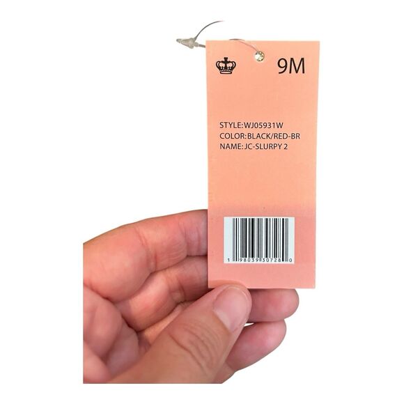 Juicy Couture Slurpy Flip Flops Cherry Sz 9 NWT - Picture 7 of 7